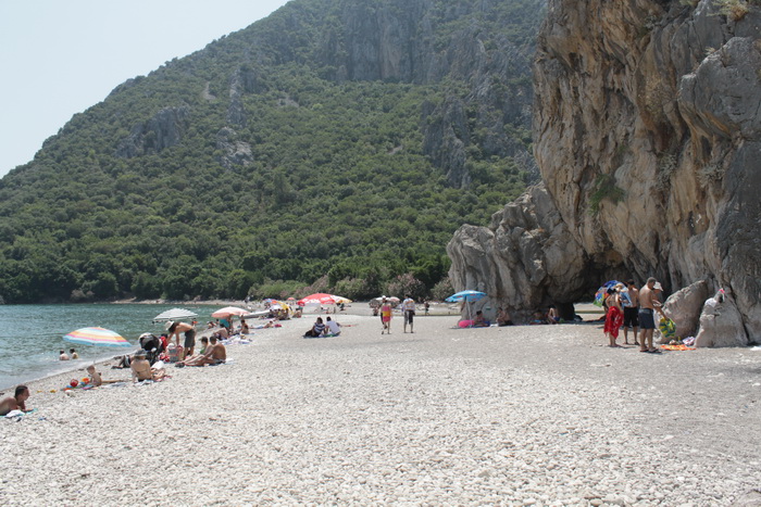 Пляж Олимпоса.