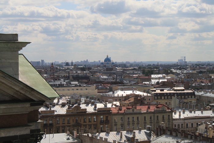 Санкт-Петербург. Исаакиевский собор. Панорама.