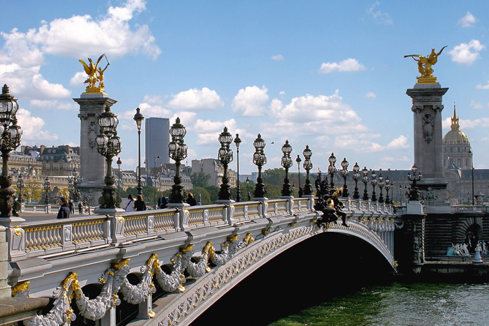 Париж. Мост Александра 3.