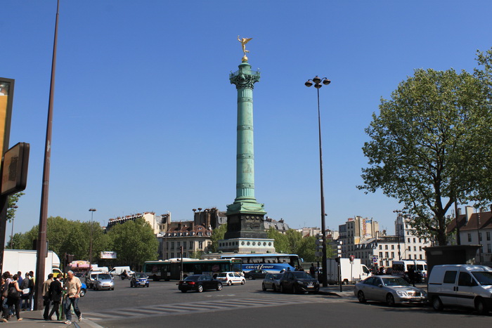 Париж. Площадь Бастилии.