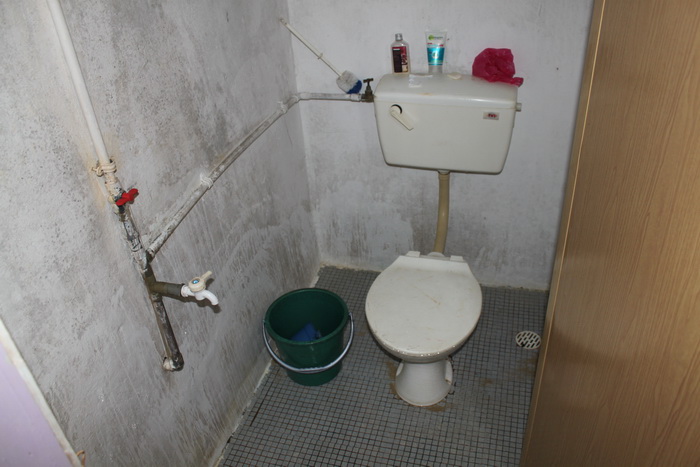 Малайзия. Остров Тиоман. Туалет в бунгало.