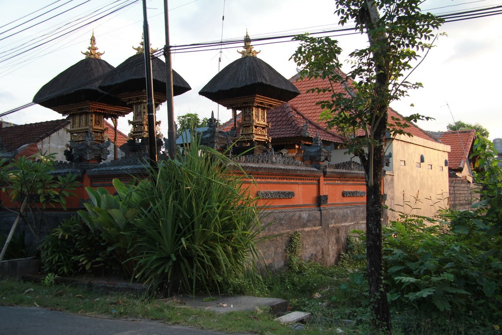 Обычный дом в балийском стиле.