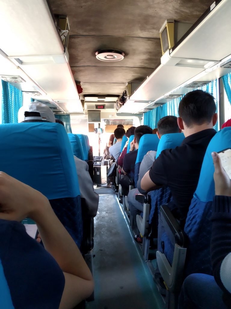 Рейсовый автобус в Узбекистан