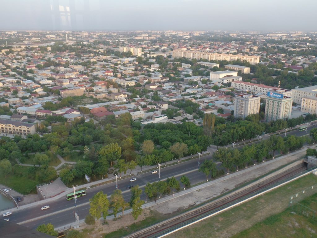 Панорама Ташкента.