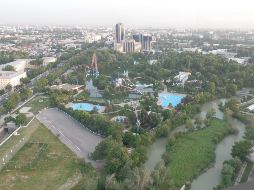 Ташкент с высоты птичьего полета.