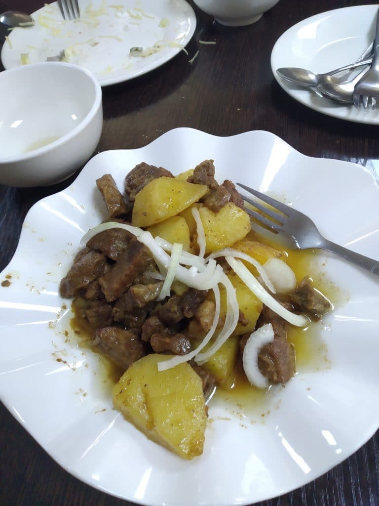 Куурдак - кыргызское национальное блюдо.